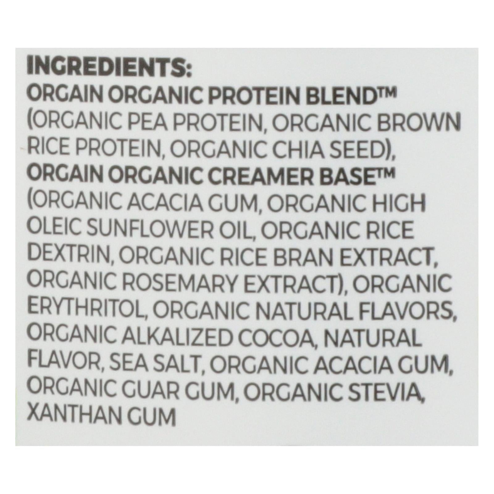Orgain Organic Plant-Based Protein Powder, Creamy Chocolate Fudge, 2.03 Lbs