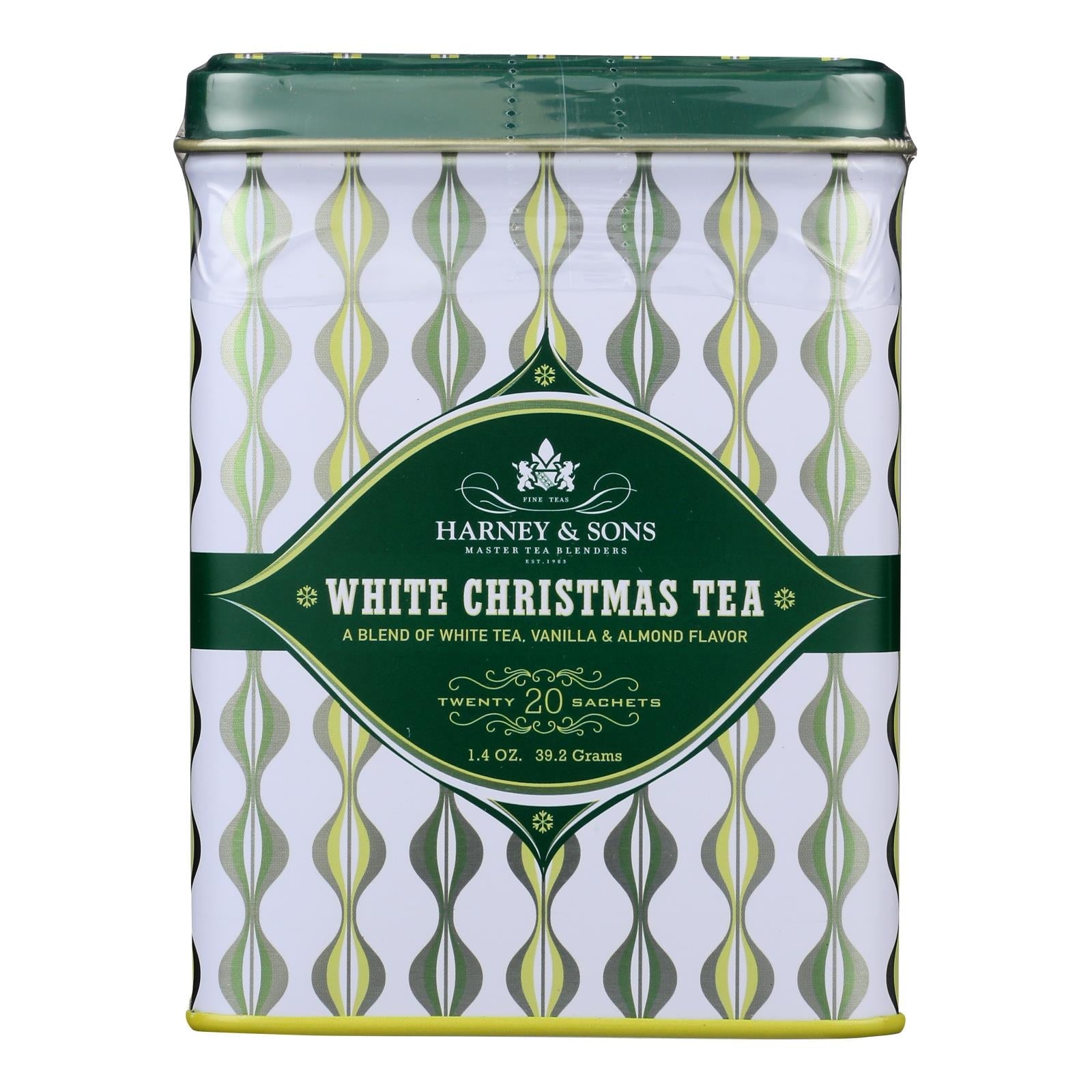 Harney & Sons White Christmas Tea, 20-Count (Pack of 4)