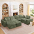 Sectional Sofa With Moveable Ottoman