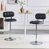 Adjustable Height Bar Stools With Footrest For Kitchen Island (Set of 2)