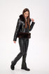 Genuine Polar Fox Real Leather Transformer Jacket