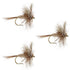 3 Pack March Brown Classic Dry Fly - Hook Size 14