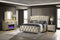 Lorient 4-piece Eastern King Bedroom Set Ivory and Camel