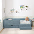 Safe Kids Bed With Guardrails And Storage