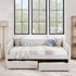 Upholstered Queen Daybed With 2 Drawers