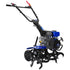 BILT HARD 17" Gas Tiller Cultivator, 99cc Engine, 11.8" Depth, Adjustable Handle & Wheels – Ideal for Weeding, Soil Prep & Garden Cultivation