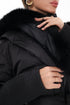 Pre-Order. Re-Stock Ships November 1. Amanda Genuine Fur Trim Down Fill Coat