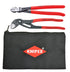 Knipex Cobra® Pliers Set With Keeper And Pouch 2 Piece 9K 00 80 115 US