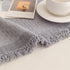 Textured Woven Modern Sofa Cover, Natural Blend Decorative Couch Throw Blanket