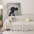 Textured Woven Modern Sofa Cover, Natural Blend Decorative Couch Throw Blanket