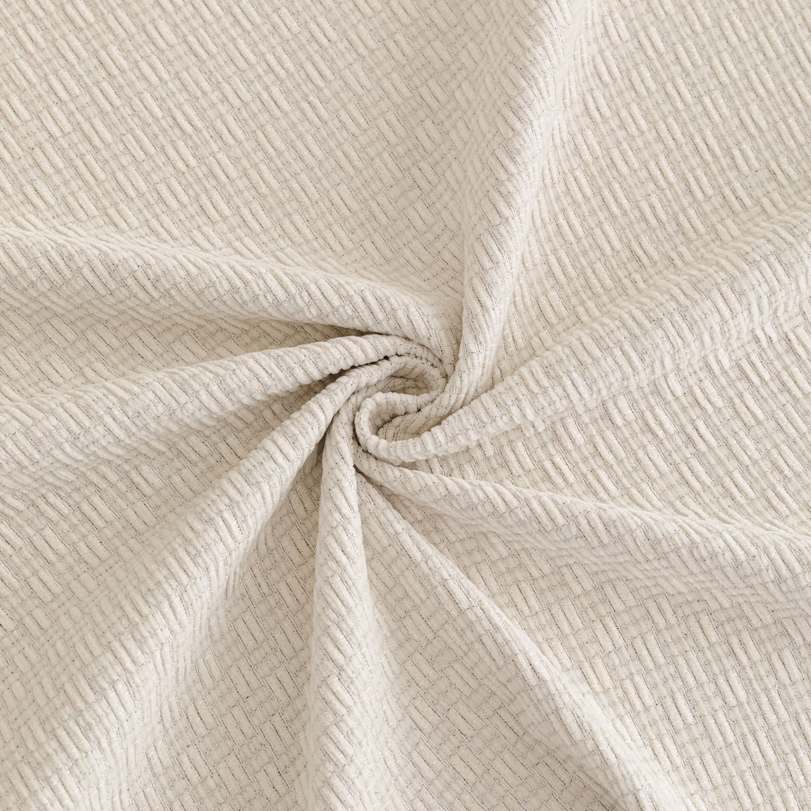 Textured Woven Modern Sofa Cover, Natural Blend Decorative Couch Throw Blanket