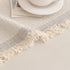 Textured Woven Modern Sofa Cover, Natural Blend Decorative Couch Throw Blanket