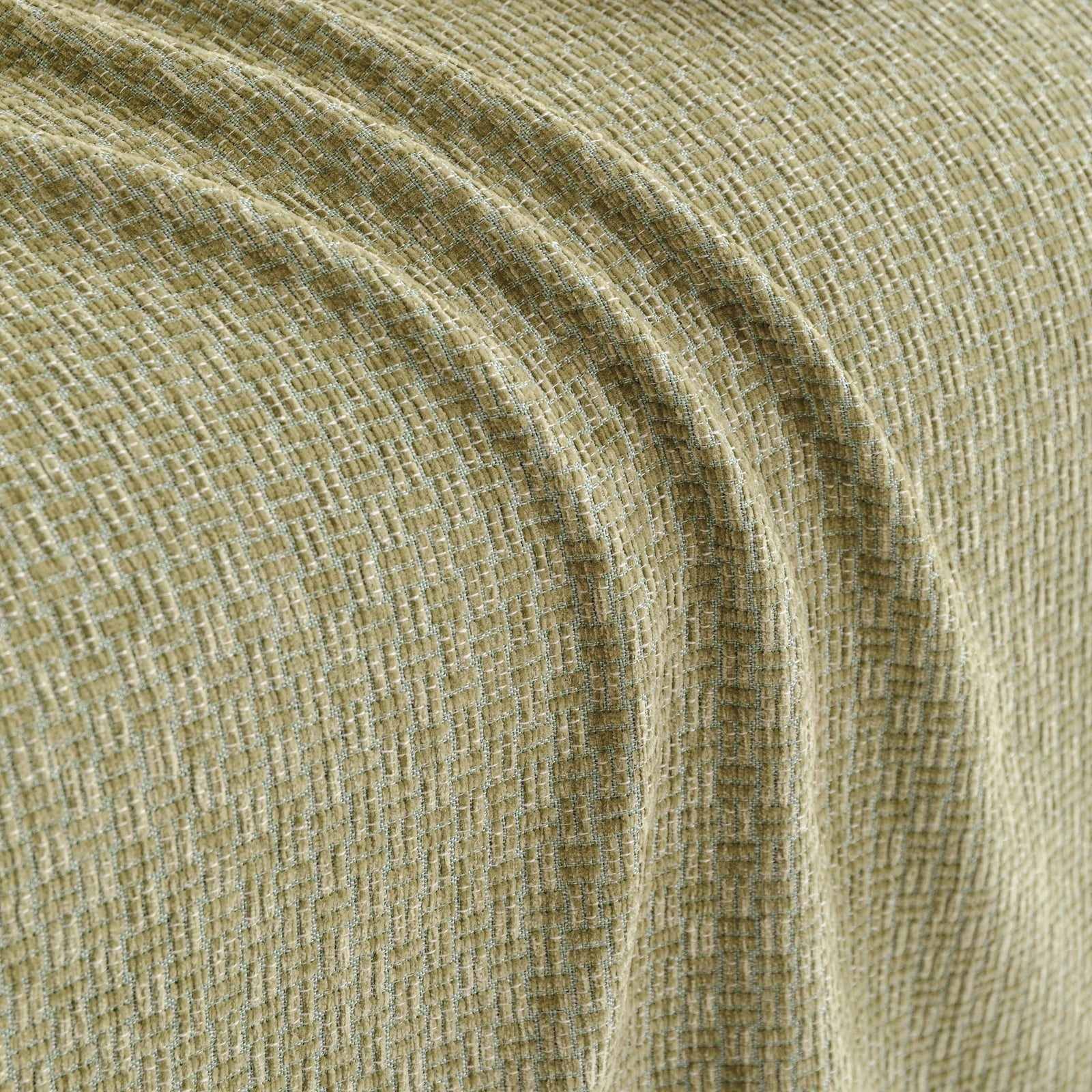Textured Woven Modern Sofa Cover, Natural Blend Decorative Couch Throw Blanket