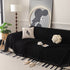 Textured Woven Modern Sofa Cover, Natural Blend Decorative Couch Throw Blanket