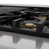 ZLINE 48" Autograph, Dual Fuel Range, Black Door, Bronze, RASZ-BLM-48-CB