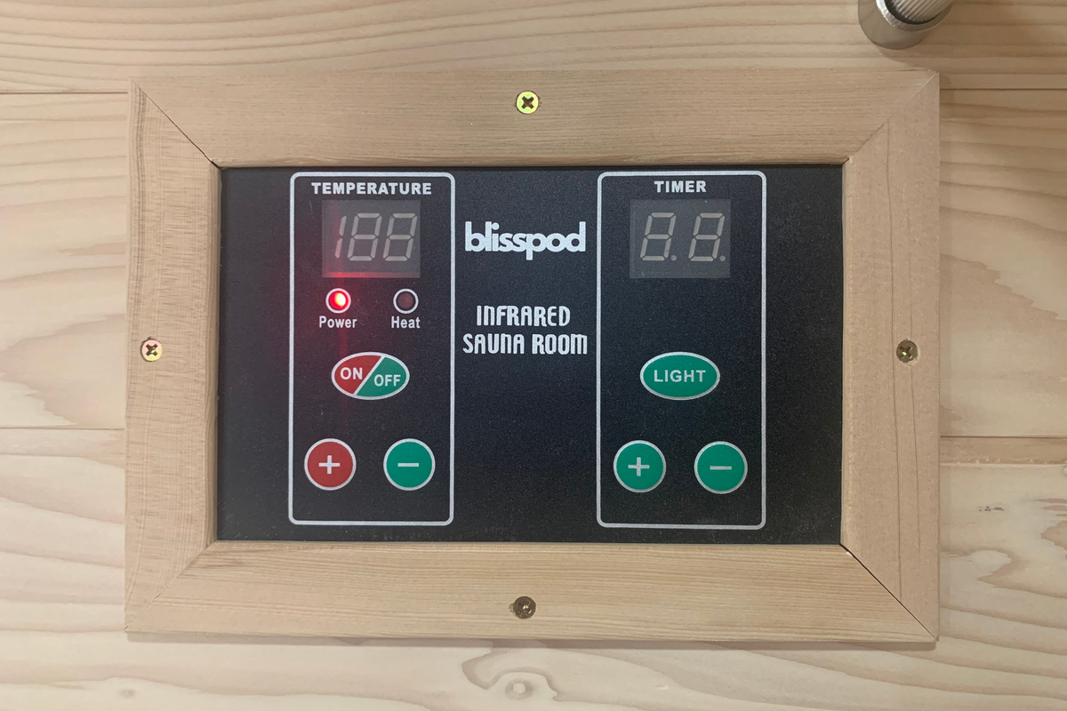 Blisspod | Vienna | Far Infrared Sauna | Canadian Hemlock Very Low EMF | 72.8