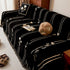 Chenille Jacquard Sofa Throw Cover with Tassel Soft Thick Couch Protector Blanket
