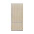 ZLINE 36" Panel Ready Built-In Bottom Freezer Refrigerator,Water Dispenser, Ice Maker,Graphite Gray GRBIT-36