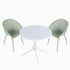 Modern Lounge Chair Set With Round Table