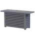 Propane / Gas Outdoor Fire Pit Table With Lid