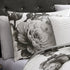 Ridgely 7 Pc Watercolor Black and White Floral Comforter Set