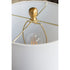 13x13x26 Marble Table Lamp