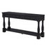 Long Console Table With Drawers And Shelf