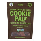 Cookie Pal Pumpkin & Chia Dog Treats, 10 Oz, Case of 4