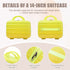 14'/20' 2-Piece PC Spinner Wheel Luggage Set with Gradient Color and Lock