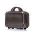 14' & 20' ABS Spinner Wheel Luggage Set with Cosmetic Case