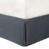 7 Piece Herringbone Comforter Set Grey Queen