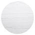 Jason Round White Marble Top Coffee Table Charcoal
