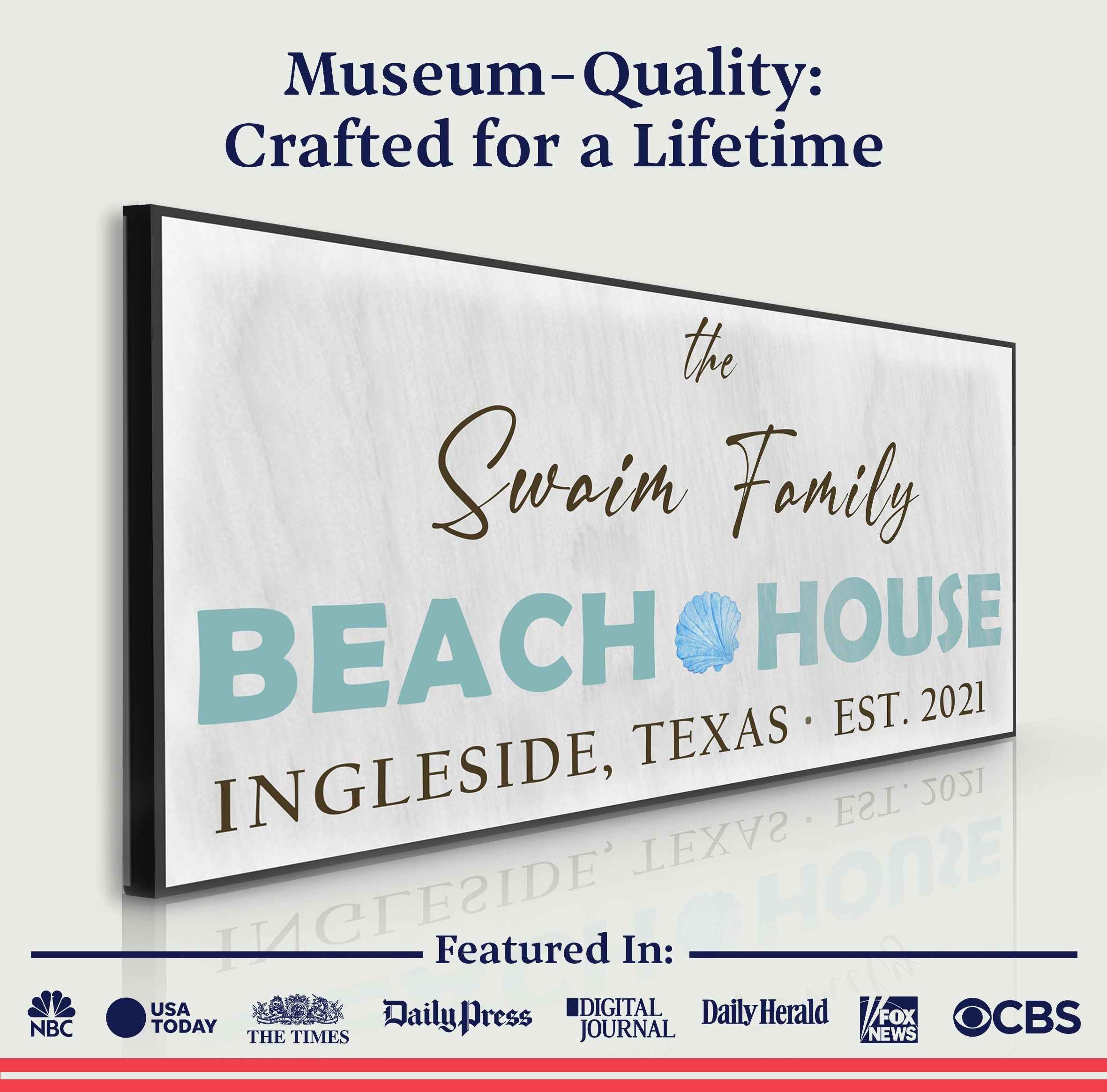 Beach House Sign