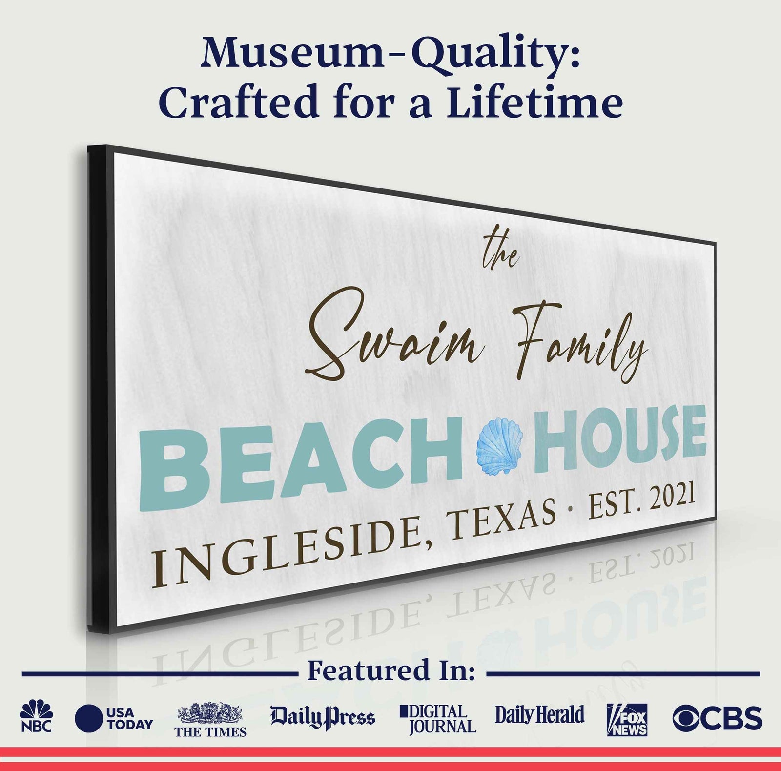 Beach House Sign