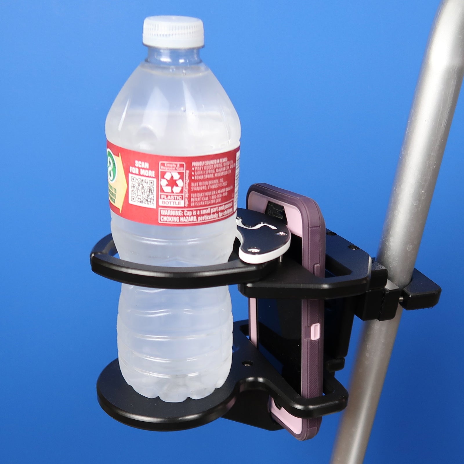 Combination Cell Phone / Adjustable Drink Holder for Mobility Products | A0015