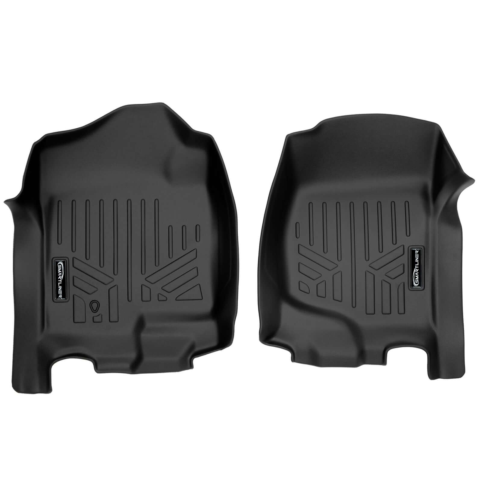 SMARTLINER Custom Fit Floor Liners For 2007-2013 Silverado/Sierra - 2007-14 Tahoe-Suburban-Yukon-Yukon XL-Escalade