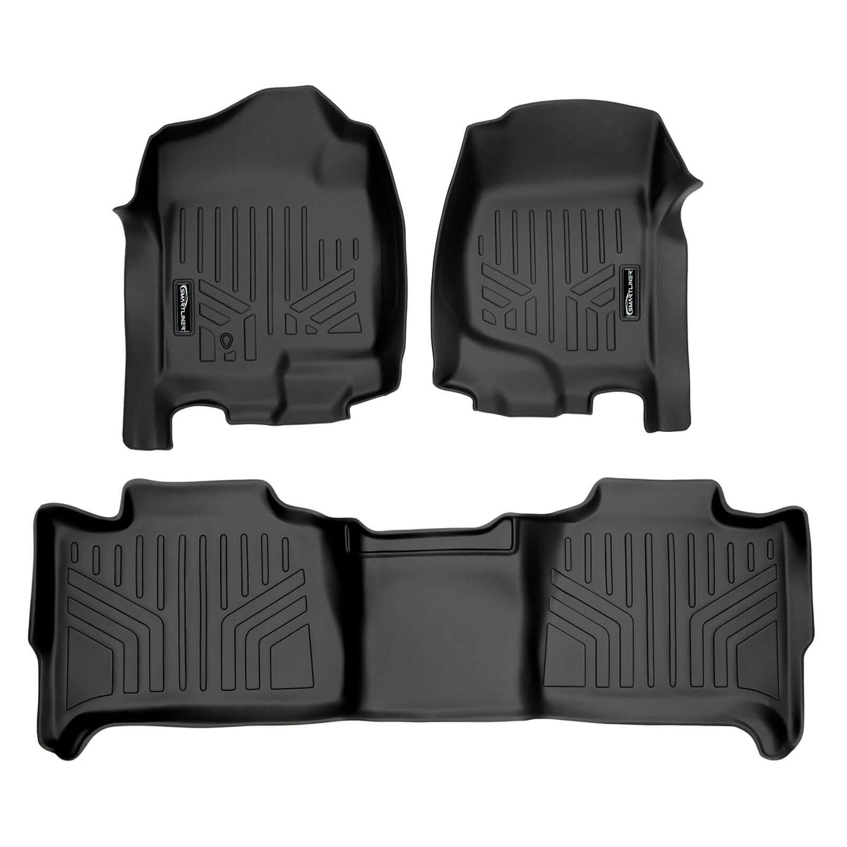 Smart Trim™ Custom Fit Floor Liners For 2007-2014 Tahoe / Suburban / Yukon / Yukon XL / Denali (No Hybrid Models)