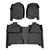 Smart Trim™ Custom Fit Floor Liners For 2007-2013 Silverado/Sierra 1500 Crew Cab - 2007-2014 2500/3500 HD Crew Cab
