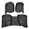 SMARTLINER Custom Fit Floor Liners For 2007-2013 Silverado/Sierra 1500/2500/3500 HD Extended Cab