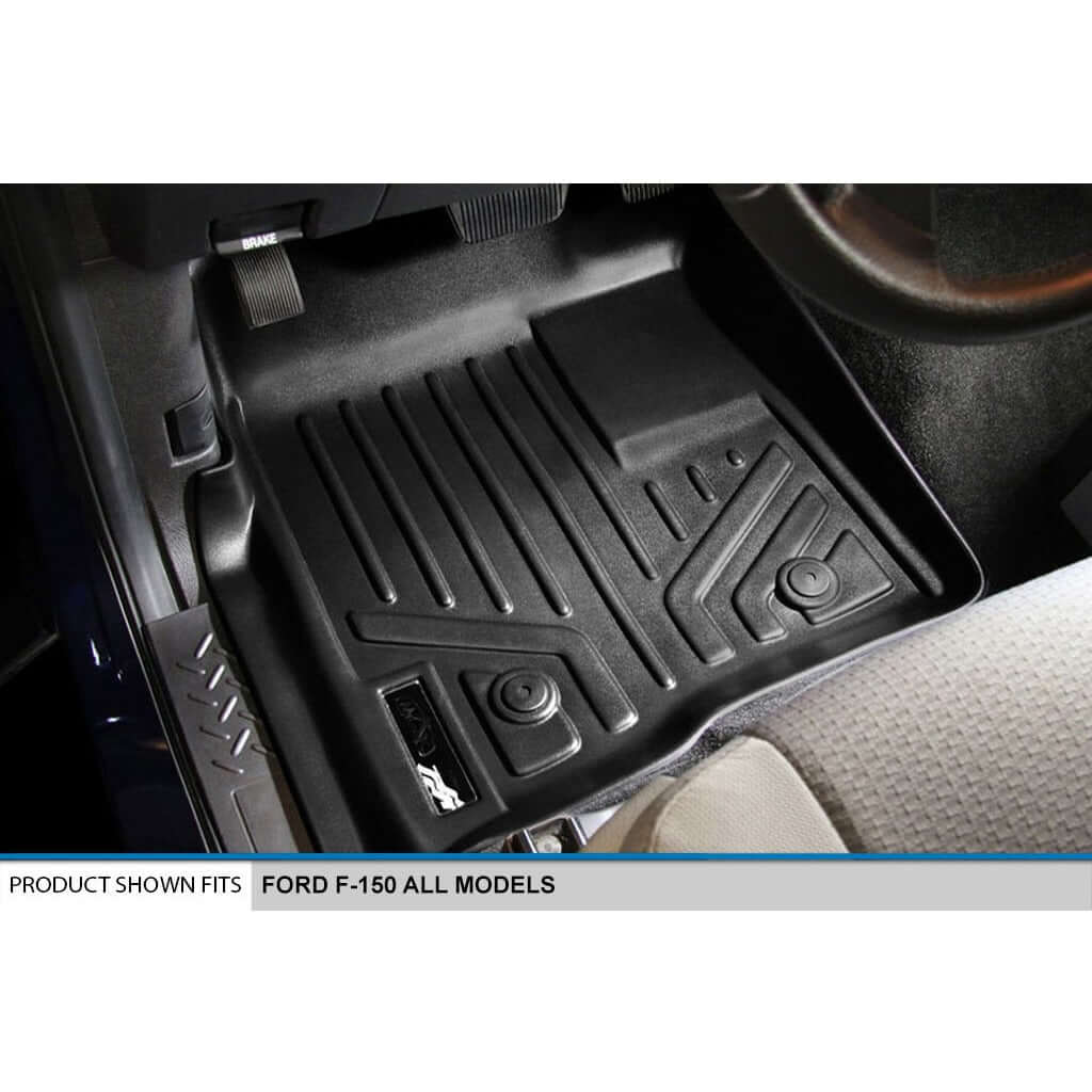 SMARTLINER Custom Fit Floor Liners For 2009-2010 Ford F-150 SuperCrew Cab
