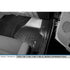 SMARTLINER Custom Fit Floor Liners For 2011-2012 F-250/F-350/F-450 Super Duty with Depressed Drivers Side Pedal