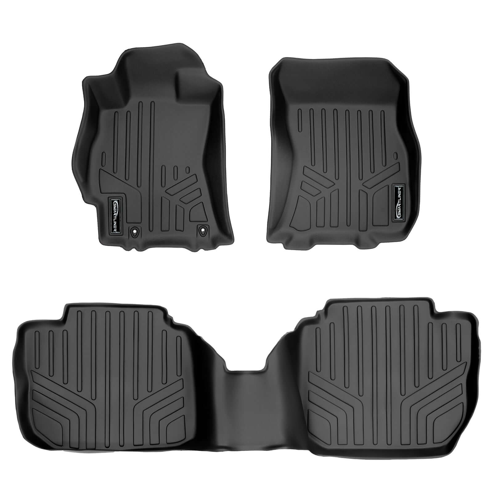 SMARTLINER Custom Fit Floor Liners For 2010-2014 Subaru Outback/Legacy Automatic Transmission