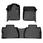 SMARTLINER Custom Fit Floor Liners For 2007-2021 Toyota Tundra CrewMax Cab