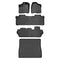 SMARTLINER Custom Fit Floor Liners For 2013-2020 Toyota Sienna (8 Passenger Model)