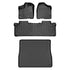 SMARTLINER Custom Fit Floor Liners For 2013-2020 Toyota Sienna (8 Passenger Model)