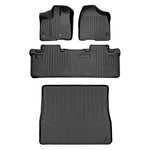 SMARTLINER Custom Fit Floor Liners For 2013-2020 Toyota Sienna (8 Passenger Model)