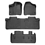 SMARTLINER Custom Fit Floor Liners For 2013-2020 Toyota Sienna (8 Passenger Model)