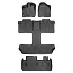 Smart Trim™ Custom Fit Floor Liners For 2013 2020 Toyota Sienna 7 Passenger Model