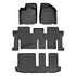 SMARTLINER Custom Fit Floor Liners For 2013-2020 Nissan Pathfinder / 2013 Infiniti JX35