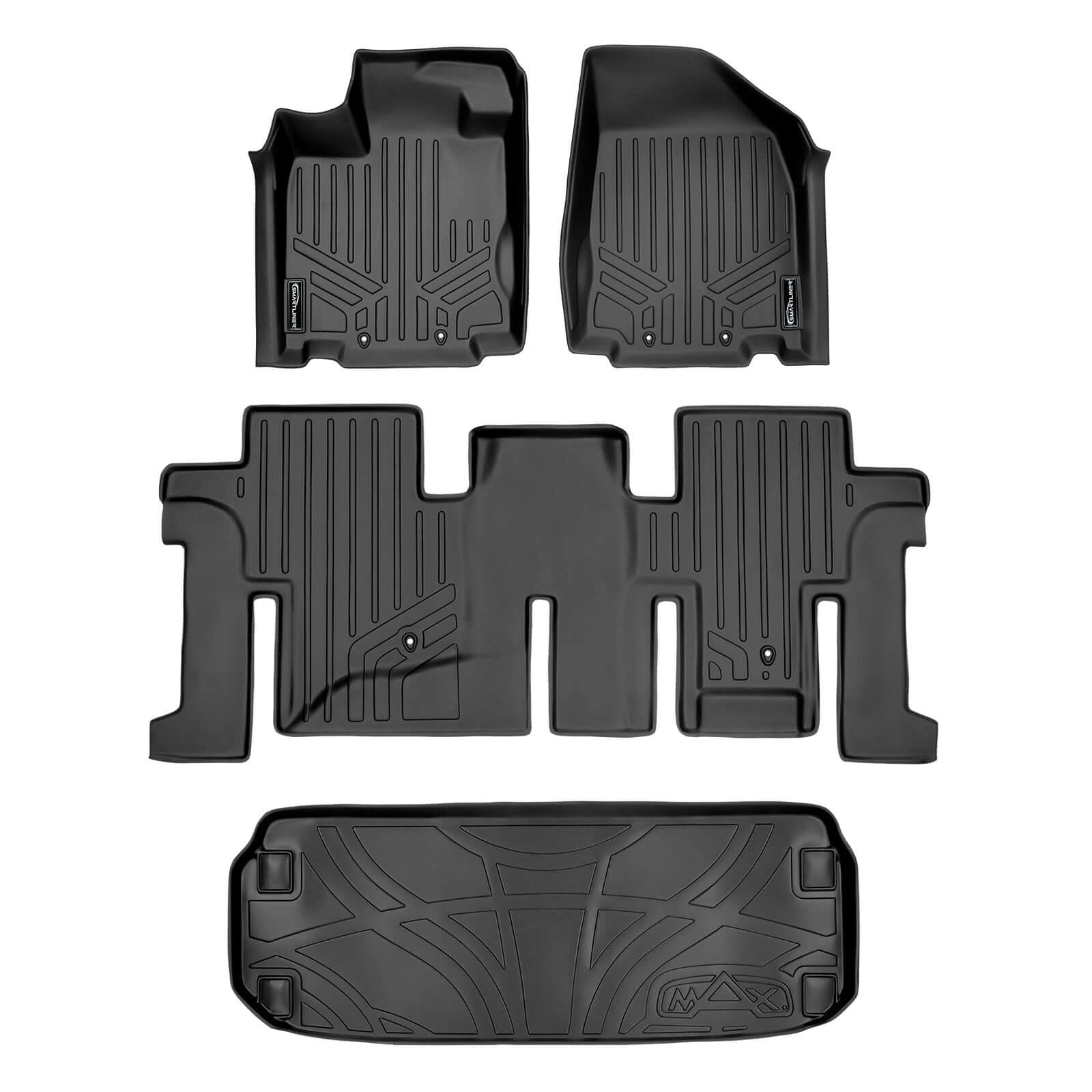 SMARTLINER Custom Fit Floor Liners For 2014-2020 Infiniti QX60